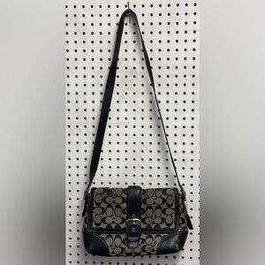 PROJECT Coach Black and Brown Crossbody Bag